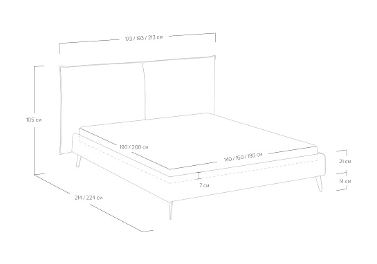Кровать Dakota