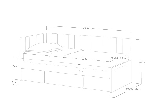 Кровать Polly